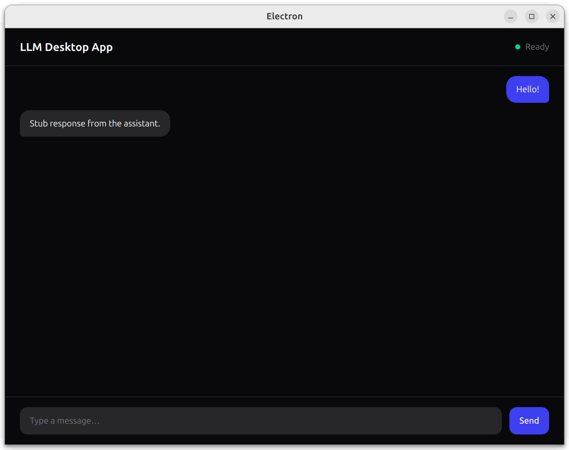 UI chat